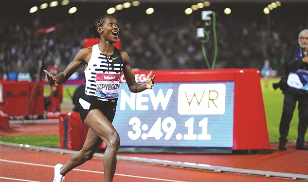 Kenya’s Kipyegon Shatters 1 500m World Record | The Sunday Mail